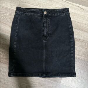 American Eagle Black Pencil Mini Skirt
